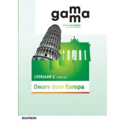 Afbeelding van GaMMa 2e dr : 2 vmbo-bk : Dwars door Europa