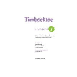 Afbeelding van Timboektoe : 8 : Leesboek