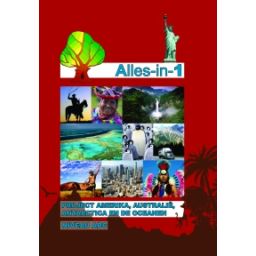 Afbeelding van Alles-in-1 2e dr : Project Amerika, Australië, Antarctica en de oceanen : Niveau ABC : Projectboek (0401)