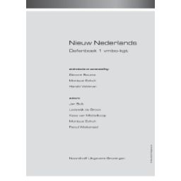 Afbeelding van Nieuw Nederlands 5e ed : 1 vmbo-kgt : Oefenboek