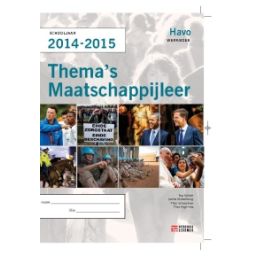 Afbeelding van Thema's maatschappijleer : havo : Werkboek