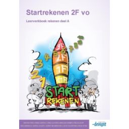 Afbeelding van Startrekenen 2F vo : Rekenen AB : Leerwerkboek