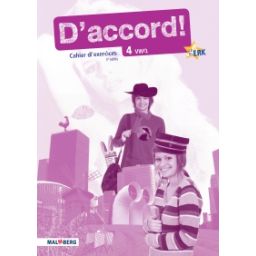 Afbeelding van D'accord! 3e dr : 4 vwo : Cahier d'exercices