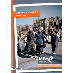Afbeelding van MeMo 3e dr : 4 vmbo-kgt : Historisch overzicht vanaf 1900