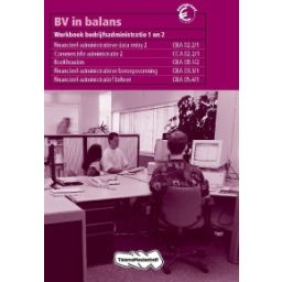 Afbeelding van BV in balans : Basiskennis bedrijfsadministratie : 1 en 2 : Werkboek