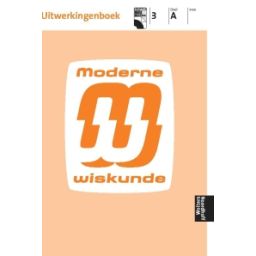 Afbeelding van Moderne wiskunde 8e ed : 3 vwo A : Uitwerkingen