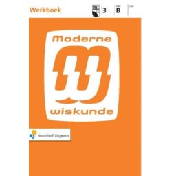 Afbeelding van Moderne wiskunde 8e ed : 3 vwo AB : Werkboek