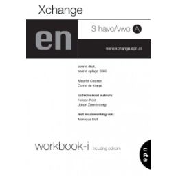 Afbeelding van Xchange 1e ed : 3 havo/vwo : Workbook