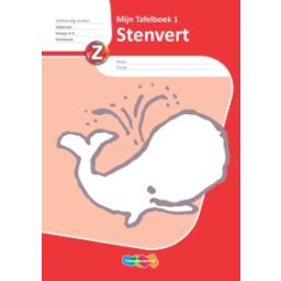 Afbeelding van Stenvertblok Mijn tafelboek 1 : Tafels : Werkboek