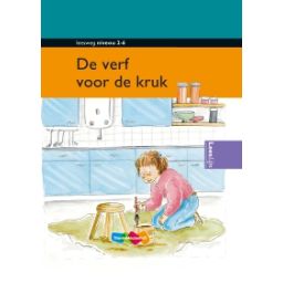 Afbeelding van De verf voor de kruk (Leesweg : Niveau 2-6)