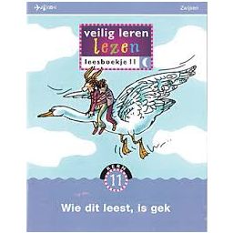 Afbeelding van Veilig leren lezen Maanversie : 11 : Wie dit leest, is gek : Leesboekje