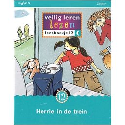 Afbeelding van Veilig leren lezen Maanversie : 12 : Herrie in de trein : Leesboekje
