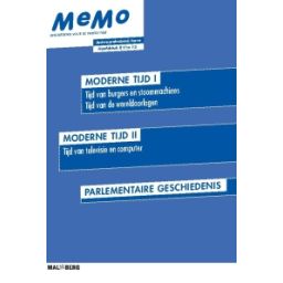 Afbeelding van MeMo 3e dr : havo : Hoofdstuk 8 t/m 13 : Antwoordenboek