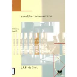 Afbeelding van Zakelijke communicatie : Niveau 3 Deel 2 Cal 04
