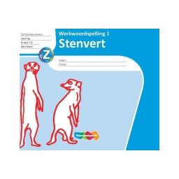 Afbeelding van Stenvertblok Werkwoordspelling : 1