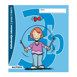 Afbeelding van Oefenboekje rekenen : Groep 3 B