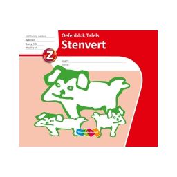 Afbeelding van Stenvert rekenbloks : Tafels : Oefenblok