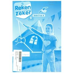Afbeelding van Reken zeker : 6, blok 3 en 4 : Rekenschrift
