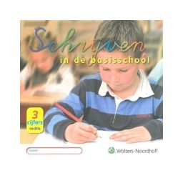 Afbeelding van Schrijven in de basisschool Rechts : 3 Cijfers : Schrijfschrift