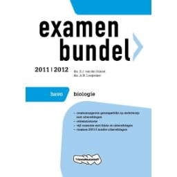 Afbeelding van Examenbundel Biologie : havo : 2011/2012