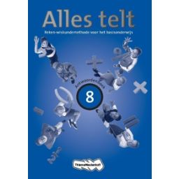 Afbeelding van Alles telt 1e dr : Groep 8 : Antwoordenboek