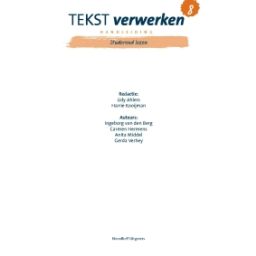 Afbeelding van Tekst verwerken Studerend lezen : Groep 8 : Handleiding