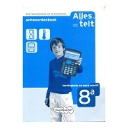 Afbeelding van Alles telt 2e dr : 8a : Antwoordenboek