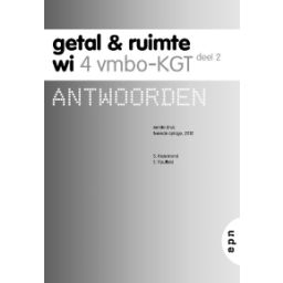 Afbeelding van Getal & ruimte : vmbo-kgt : Antwoorden