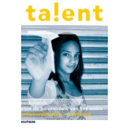 Afbeelding van Talent : vmbo-gt : Antwoordenboek