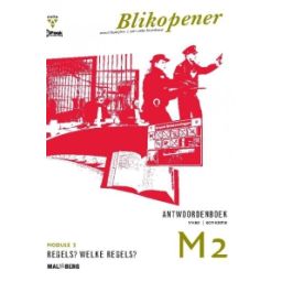 Afbeelding van Blikopener : M2 2e druk : vmbo-kgt : Module 3 : Regels? Welke regels? : Antwoordenboek