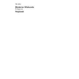 Afbeelding van Moderne Wiskunde 10e ed : 5 havo A : Hulpboek