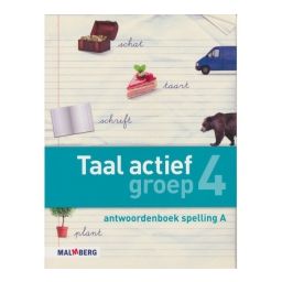 Afbeelding van Taal actief Spelling 4e ed : Groep 4 A : Antwoordenboek