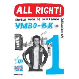 Afbeelding van All right! : 1 vmbo-bk : Keys