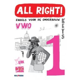 Afbeelding van All right! : 1 vwo : Keys