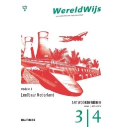 Afbeelding van WereldWijs 3e dr : 3+4 vmbo-kgt : Module 1 : Leefbaar Nederland : Antwoordenboek