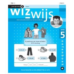 Afbeelding van Wizwijs : Groep 7 : blok 5 : Oefenboek+