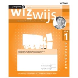 Afbeelding van Wizwijs : Groep 8 : blok 1 : Oefenboek