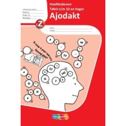 Afbeelding van Ajodakt Rekenen : Groep 5+6 : Hoofdrekenen : Werkboek