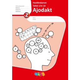 Afbeelding van Ajodakt Rekenen : Groep 4+5 : Hoofdrekenen : Werkboek