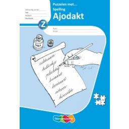 Afbeelding van Ajodakt Taal : Groep 6 : Puzzelen met Spelling : Werkboek