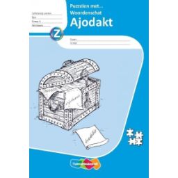 Afbeelding van Ajodakt Taal : Groep 6 : Puzzelen met woordenschat : Werkboek