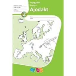 Afbeelding van Ajodakt Aardrijkskunde : Groep 7 : Topografie, Europa : Werkboek