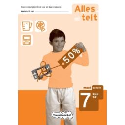 Afbeelding van Alles telt 2e dr : 7, blok 1+2 : Maatschrift