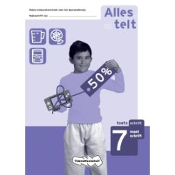 Afbeelding van Alles telt 2e dr : 7 : Toetsschrift maatschrift