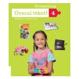 Afbeelding van Overal tekst! : Groep 4 : Groepsmappen