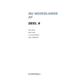 Afbeelding van NU Nederlands 2F 1e ed : AB : Leerwerkboek