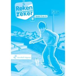Afbeelding van Reken zeker : 8, blok 3 en 4 : Rekenschrift