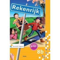 Afbeelding van RekenRijk 3e dr : 8b : F-schrift