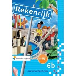 Afbeelding van RekenRijk 3e dr : 6b : F-schrift Antwoordenboek