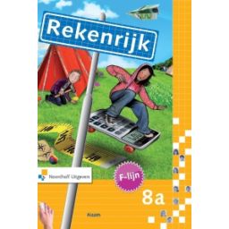 Afbeelding van RekenRijk 3e dr : 8a : F-schrift